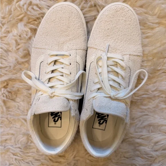 Vans Women's Sneakers in Cream NWOT - Picture 3 of 6
